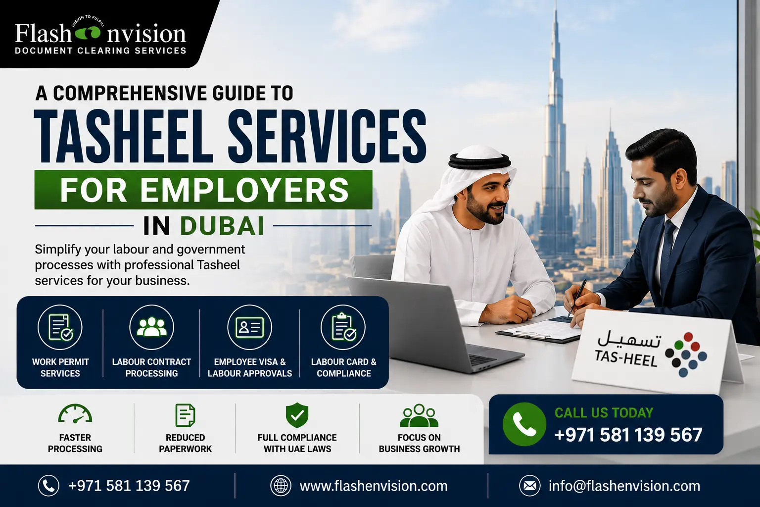 Tasheel Services for Employers in Dubai