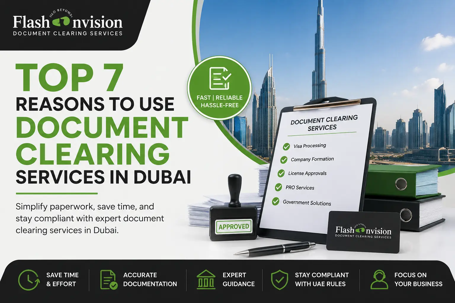 Professional Document Clearing Services in Dubai